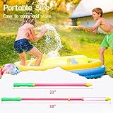 Sotiff 24 Pieces 22.4 Inch Crayon Water Guns Water Tube Squirters, Suction Gun Shooter Beach Pool Toys Squirt Squirters for Summer Game Party Favors