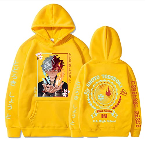 Sweat My Hero Academia Todoroki Shoto pull ample et chaud contre le froid