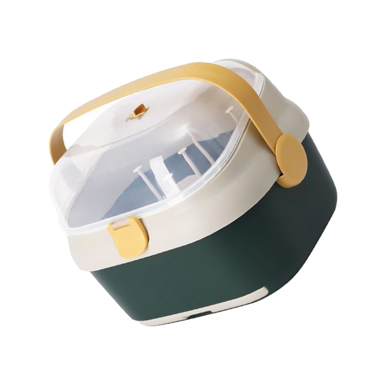 Boîte de Séchage Rangement Scellé pour Biberons en PP Multifonction pour Stockage Sécurisé Couvercle Anti-poussière pour Biberons et Tétines Bébé