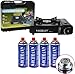 Kochmann® Gaskocher + 4 Gaskartuschen inkl. Tragekoffer, 1-flammig Campingkocher Camping Gas Kocher Kartusche Throttlespacer/Gas günstig Kaufen-Kochmann® Gaskocher + 4 Gaskartuschen inkl. Tragekoffer, 1-flammig Campingkocher Camping Gas Kocher Kartusche