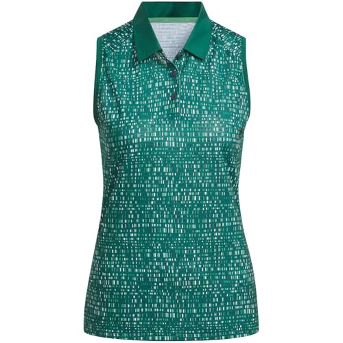 adidas Women's Ultimate365 Printed Golf Polo Shirt