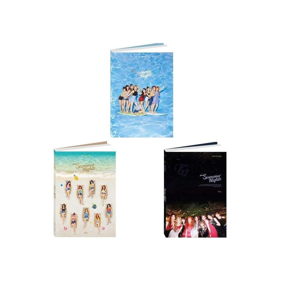 Twice - 2nd Special Album Summer Nights CD (3 versions SET)