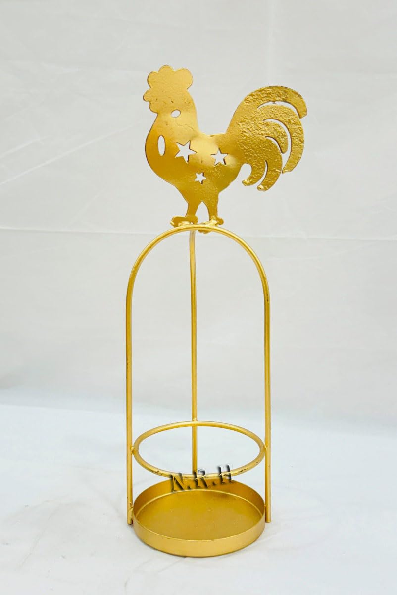 Vintage Candlestick Holder Taper Candle Holders - Metal Candleholder Home Decor, Decorative Gold Candle Holders for Wedding,Party,Home Decor (11 inch,Gold)