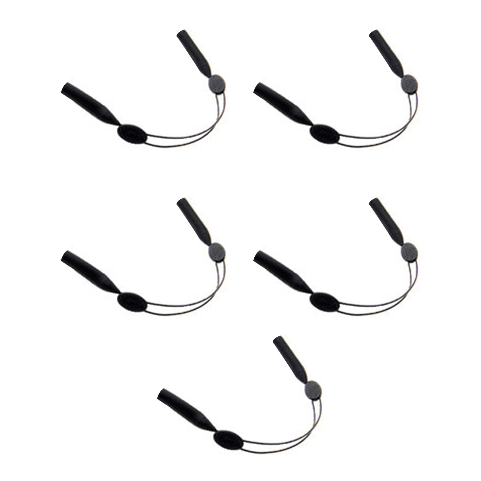 XuQiZZpp Pack Of 5 Comfortable Sunglass Leash Lightweight Design Swimming Running Hiking