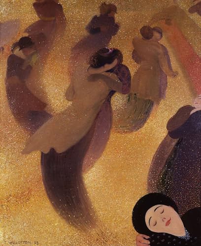 La Valse Vallotton peinture murale toile salon pour amateurs d'art
