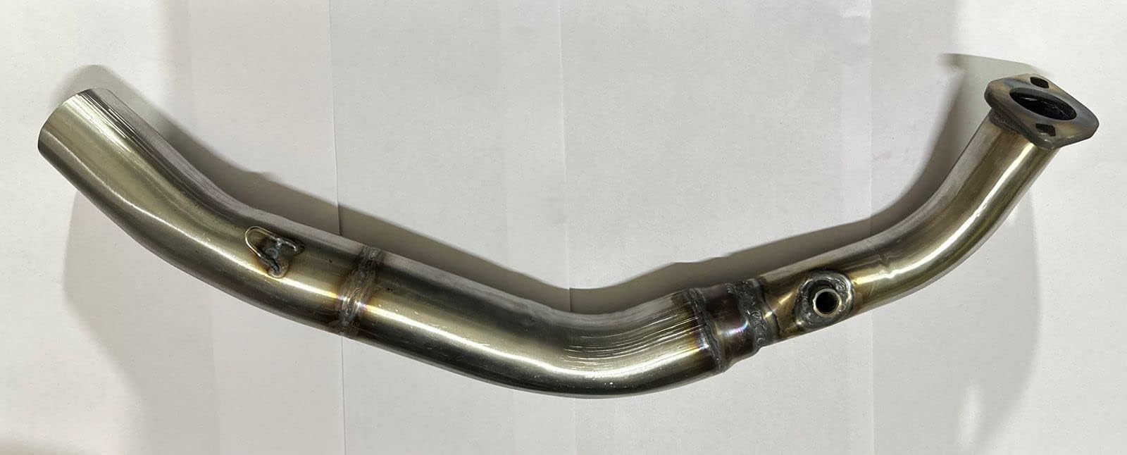AUTO MT EXHAUST SILENCER BEND PIPE Stainless Steel AEROX LINK Bend Pipe for YAMAHA AEROX 155