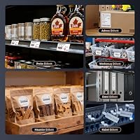NIIMBOT Etikettendrucker, B1 Pro Etikettiergerät mit Größeres Etiketten, 300 DPI HD Etikettiergerät, Fotodrucker für Fotos, Logo, Wörter, für Zuhause, Büro oder Geschäft, Blau – Ansicht 6