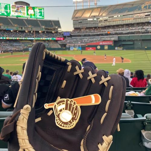 Image of Baseball Football Enamel Pin Sports Brooch for Christmas Gift Birthday Presents
