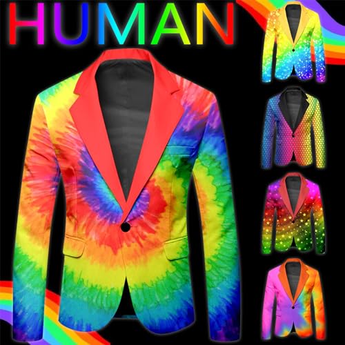 Blazer de costume original multicolore pour rompre avec la monotonie - 2