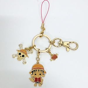 Amazon.com: One piece x Pansonwakusu bag charm Luffy / JS