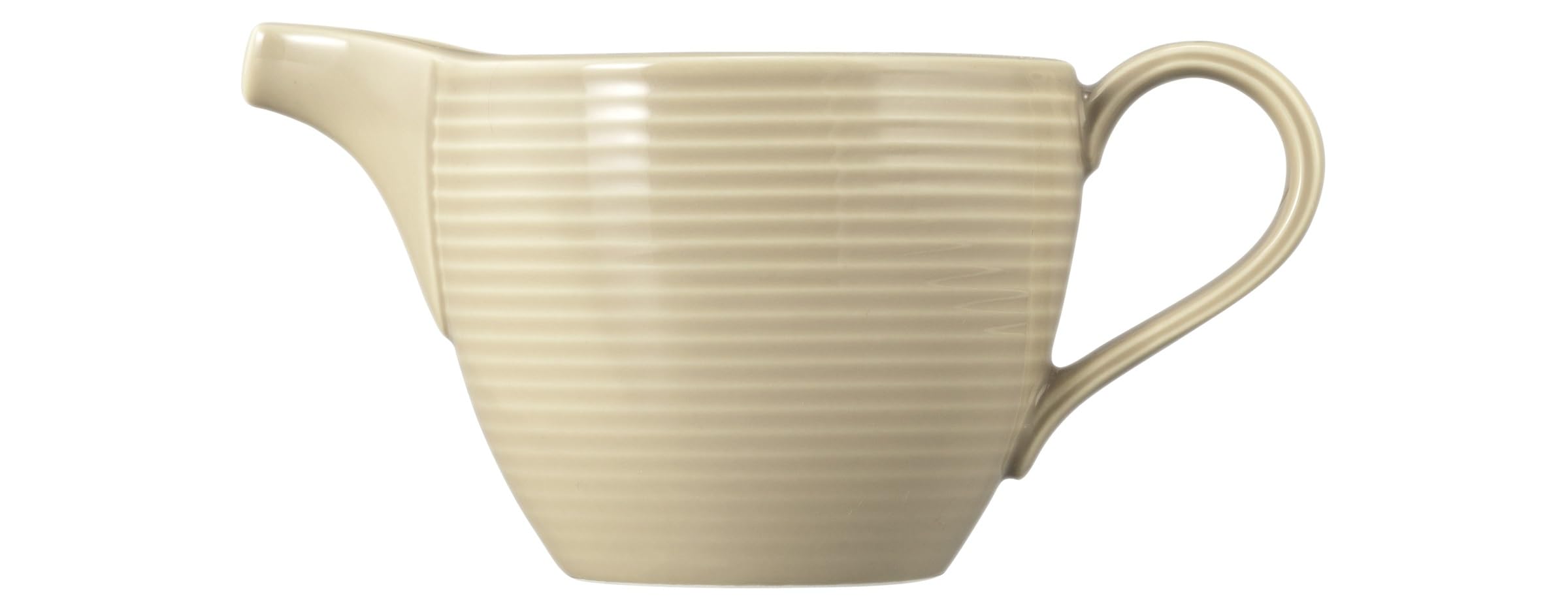 Seltmann Weiden Beat Sandbeige Zuckerdose + Milchkännchen 2 tlg. Set