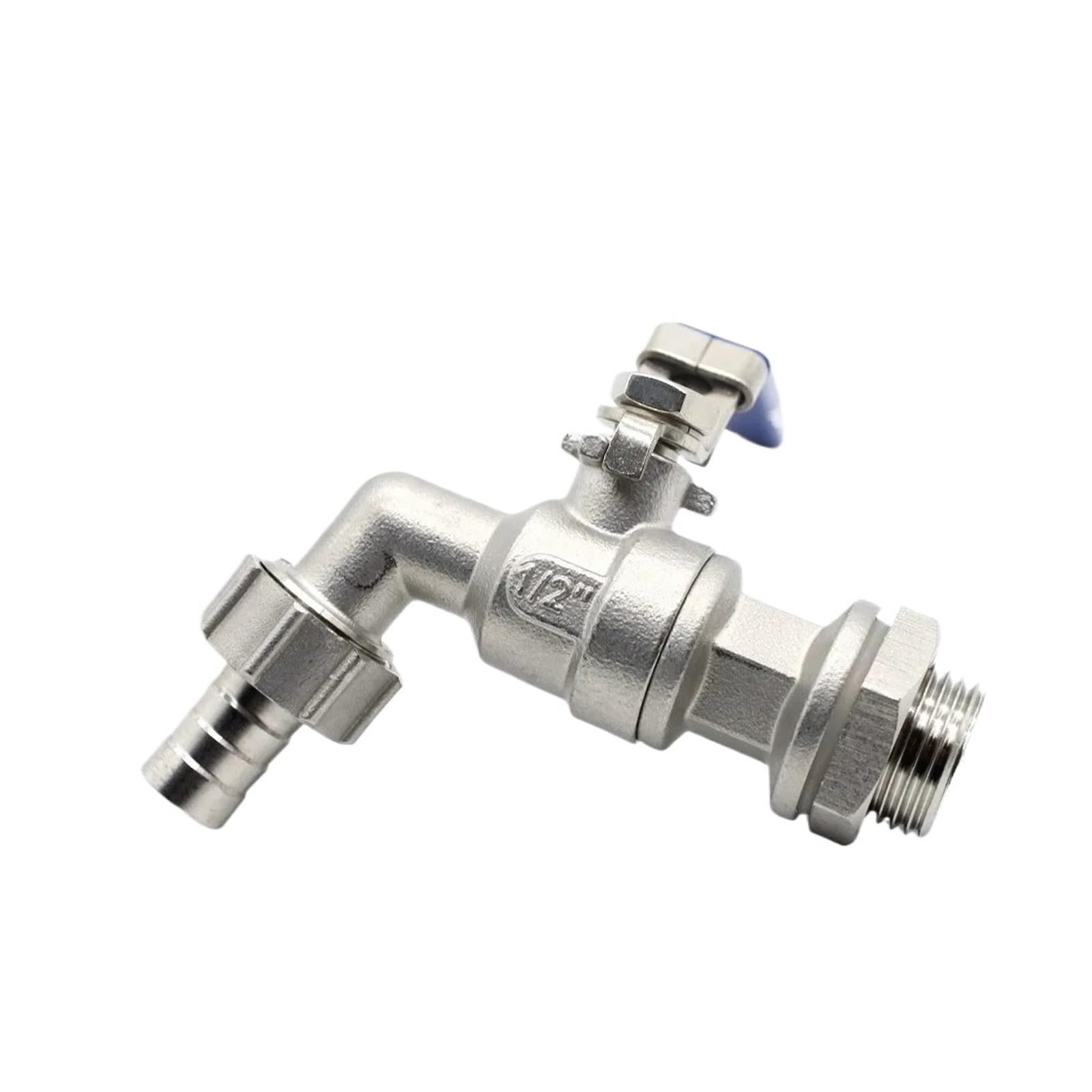 1/2 "3/4" 1 "macho a espiga for manguera válvula de bola de acero inoxidable 304 grifo de agua grifo hogar jardín anticongelante al aire libre(DN20 3l4 BSP)