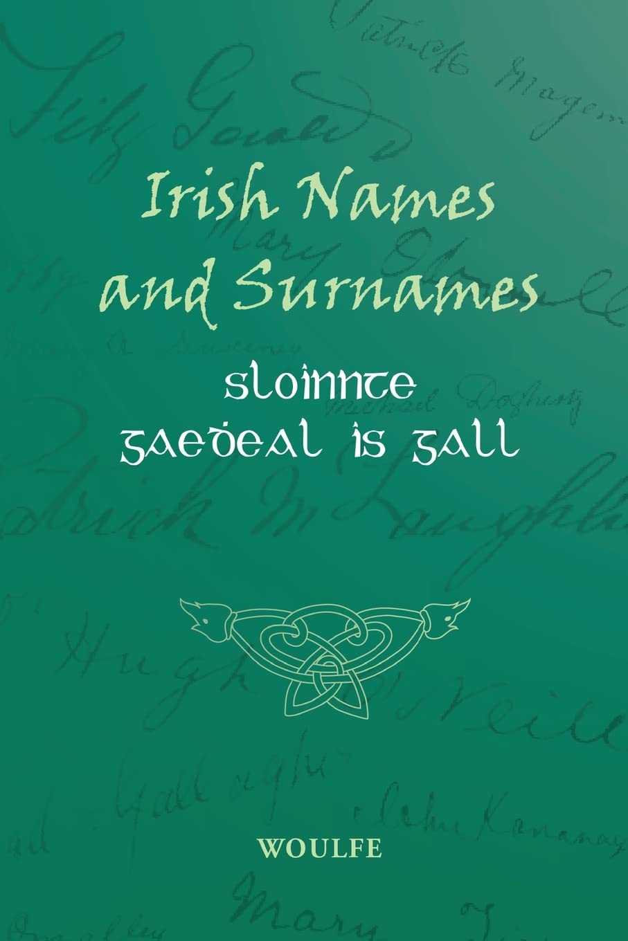 Sloinnte Gaedeal is Gall (Irish Names and Surnames): Cuid a hAon