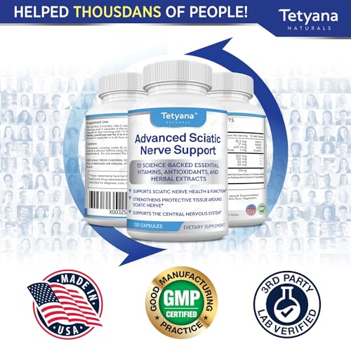 Tetyana Naturals Advanced Sciatic Nerve Support