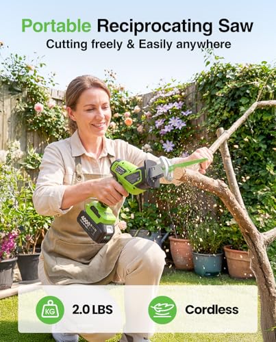 TaskStar 21V Cordless Reciprocating Saw