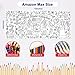 OHOME 4th of July Giant Coloring Poster/Tablecloth-4th of July Crafts for Kids - 30 x 72 Inches July 4th Games Activities Toys Decor Party Favors Decorations- Fourth of July Accessories