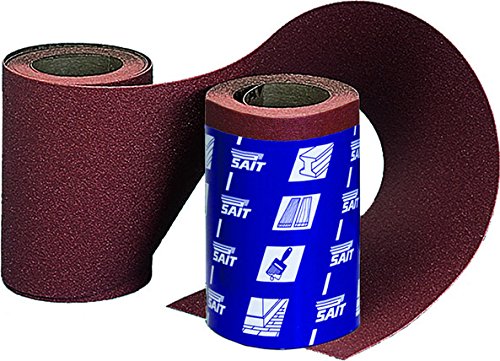 Sait Carta vetrata Tipo A-D per Plastica 115x5 mt Grana 180 86665
