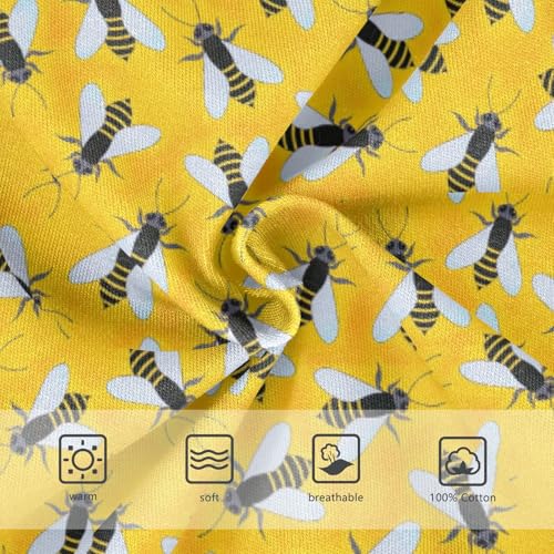 Boys' Exclusive Briefs Toddler Underwear 95% Combed Cotton Boxerbriefs 2T Bee Pattern 503