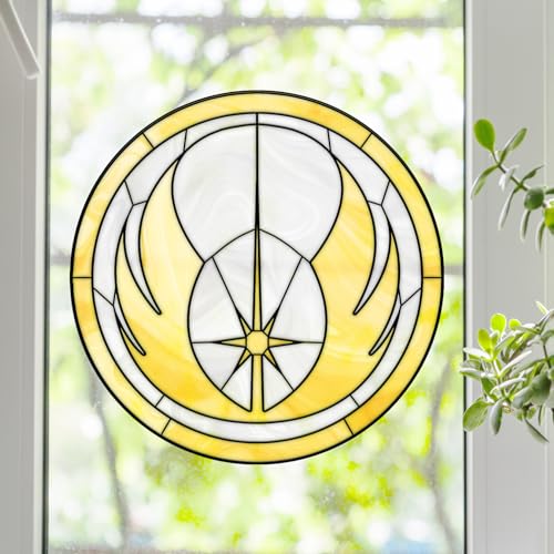 Película para ventana redonda de vidrio teñido SW Jedi Order 24" miniatura 1