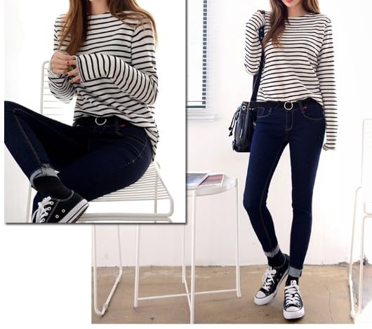 Round Buckle Belt Women's Genuine Leather Decorative Jeans Belt4