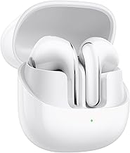 Xiaomi Buds 5 - In-Ear Headphones with 40dB Hybrid Active Noise Cancelling, 39 Hours Battery Life, Dual Magnetic Driver & 5 EQ Settings, AI Wind Noise Cancelling, Google Fast Pair, White