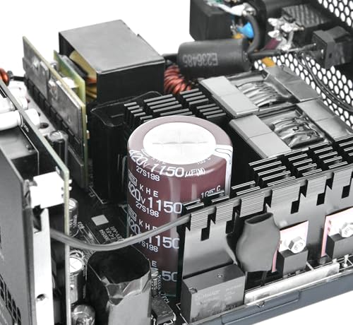 Toughpower TF3 1300 W, ATX 3.1, connettore PCIe Gen 5.1, 12 V, 2 x 6, funzionamento silenzioso, modalità overclocking, cavo a basso profilo, certificato Titanium 80Plus, modulare - Alimentatore - Immagine 8