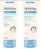 Aveeno Dermexa Daily Emollient Cream (200 ml), crema emoliente de uso diario, crema hidratante facial para piel atópica, loción corporal...