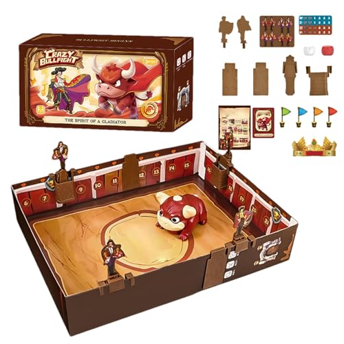 Juego de Mesa Taurino, Juegos de Mesa Familiares, Juegos de Mesa para Familias, Juego Taurino Interactivo, Juegos de Mesa Clásicos para Diversión Familiar, Juego Taurino para Niños y Adultos