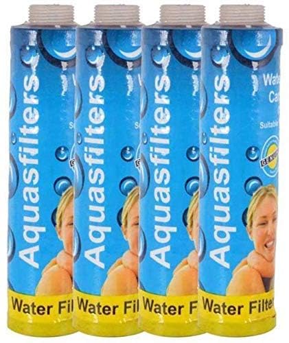 CAPITAL 9 Inch Candle Filter Cartridges | Solid MLT Water Purifier Filter | Pack of 4 | Universal Fit for Gravity-Based Purifiers | Long-Lasting Filtration | Easy Installation