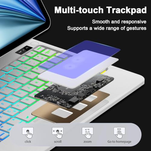 Image of Magic Keyboard Case for iPad Air 13 (M3 /M2)&iPad Pro 12.9 (6th /5th /4th /3rd)