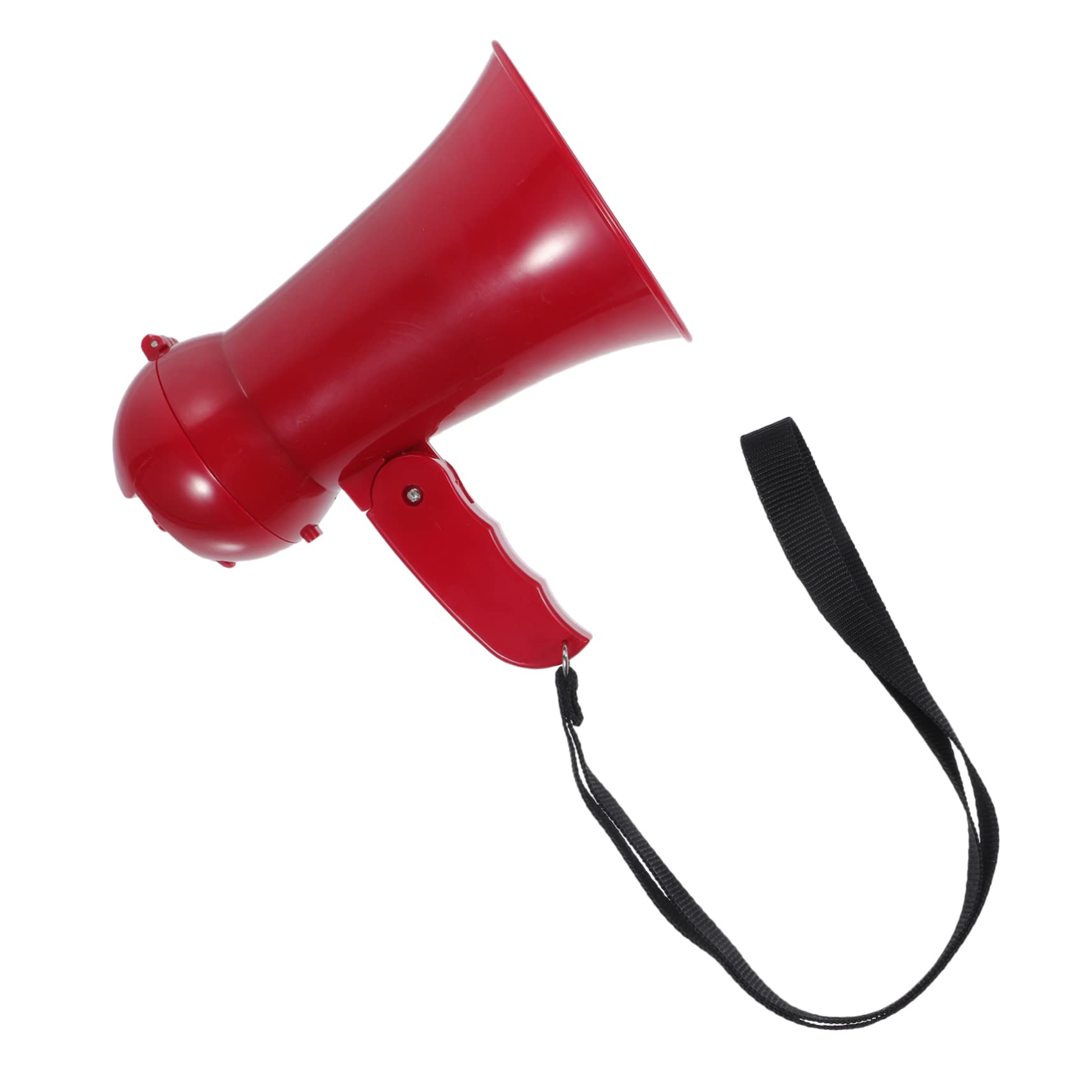 Yardwe altoparlante Altavoces portátiles Portable Speaker orador de porristas megáfono de Control de Volumen megáfono para porristas alegría de megáfono cobrable Altavoz Pato Cuernos Rojo