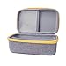 Aenllosi Hard Carrying Case Replacement for VTech Kidizoom Action Cam (Grey,Yellow Zipper)