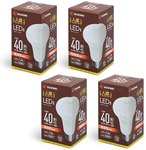 �A�C���X�I�[���} LED�d�� �l���Z���T�[�t 4�Z�b�g E26 40�`���� �d���F LDR6L-H-SE25