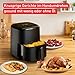 Tefal Easy Fry Max Heißluftfritteuse, 5 L Air Fryer, spülmaschinenfester Korb, 10-in1, 4-6 Portionen, 15 Jahre Reparierbarkeit, energiesparend, schwarz, EY2458