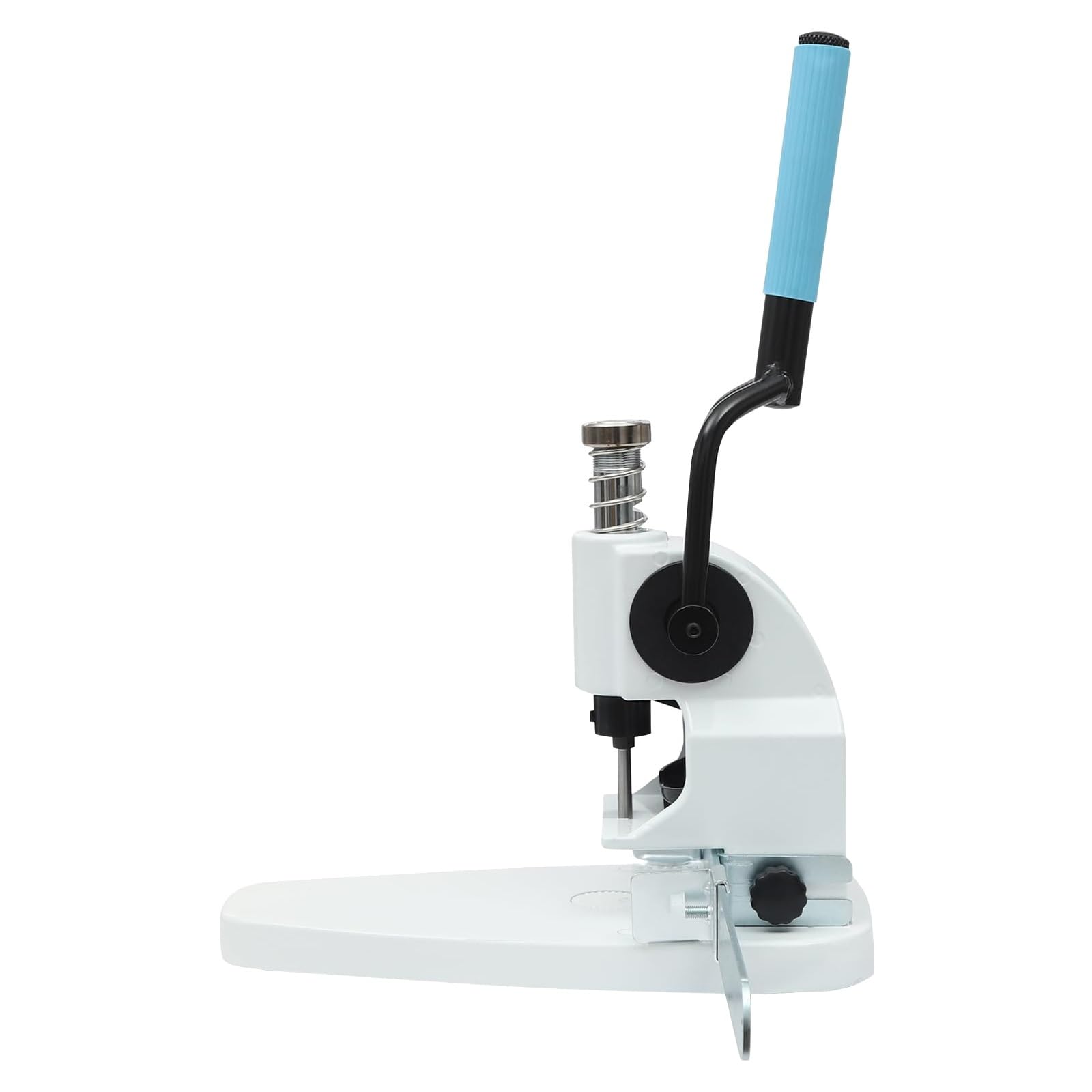 Manueller Locher, Einzelloch-Stanzmaschine für bis zu 300 Blatt, Tag-Stanzwerkzeug mit 3mm, 4mm, 8mm Bohrnadeln für Papierherstellung und Bürogebrauch