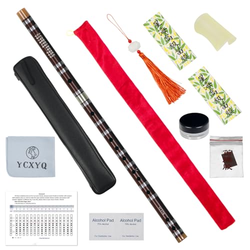 YCXYQ C Key - Bamboo Flute Professional Bitter Bamboo Dizi Handmade