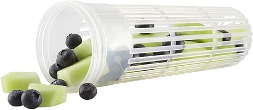 Miniatura 6 de Takeya Máquina de té helado con tecnología patentada Flash Chill, fabricada en Estados Unidos, 2 cuartos de galón, infusor de frambuesa y frutas