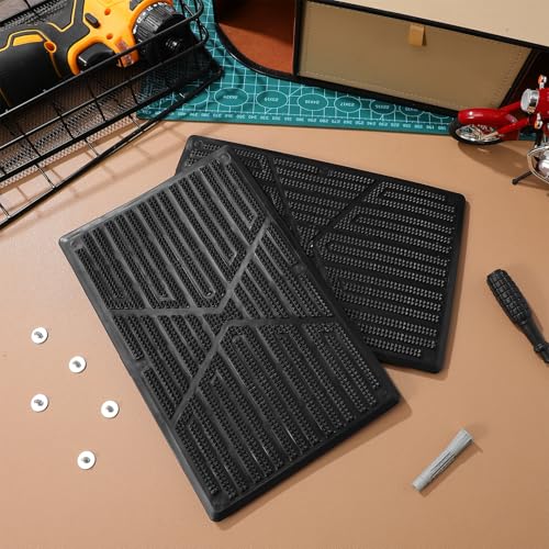 Protection de sol auto avec patch réparation tapis voiture caoutchouc rigide x2