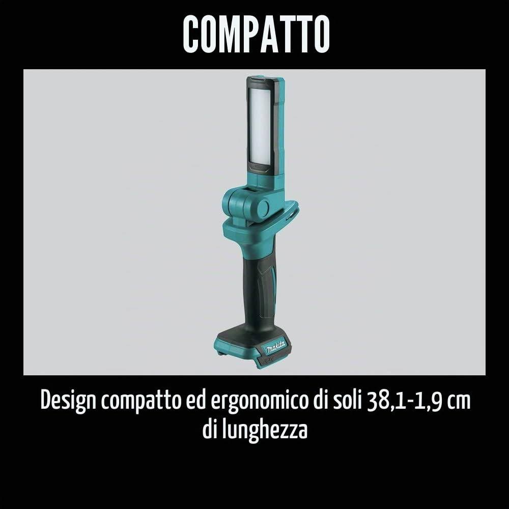 Makita DML816 14.4V / 18V Li-ion LXT Torcia - Batterie e caricabatterie non inclusi