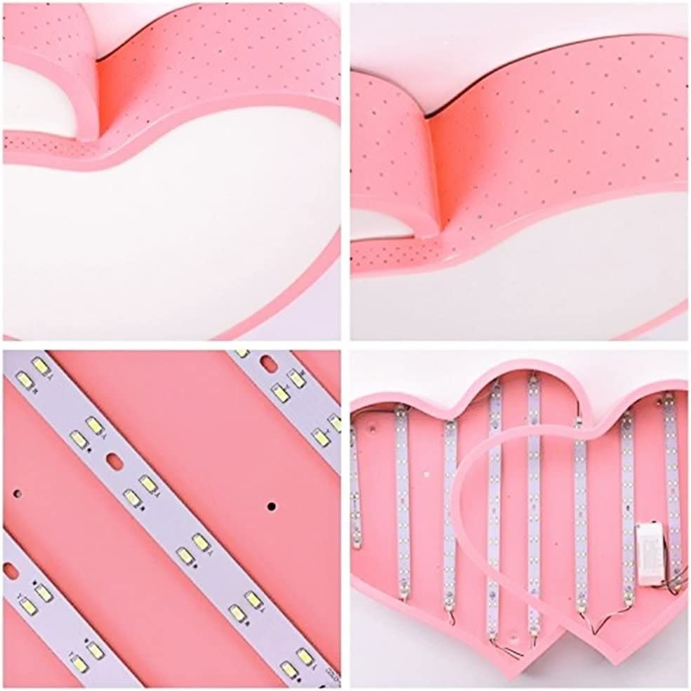Plafonnier LED chambre enfant en forme de cœur le cadeau déco idéal