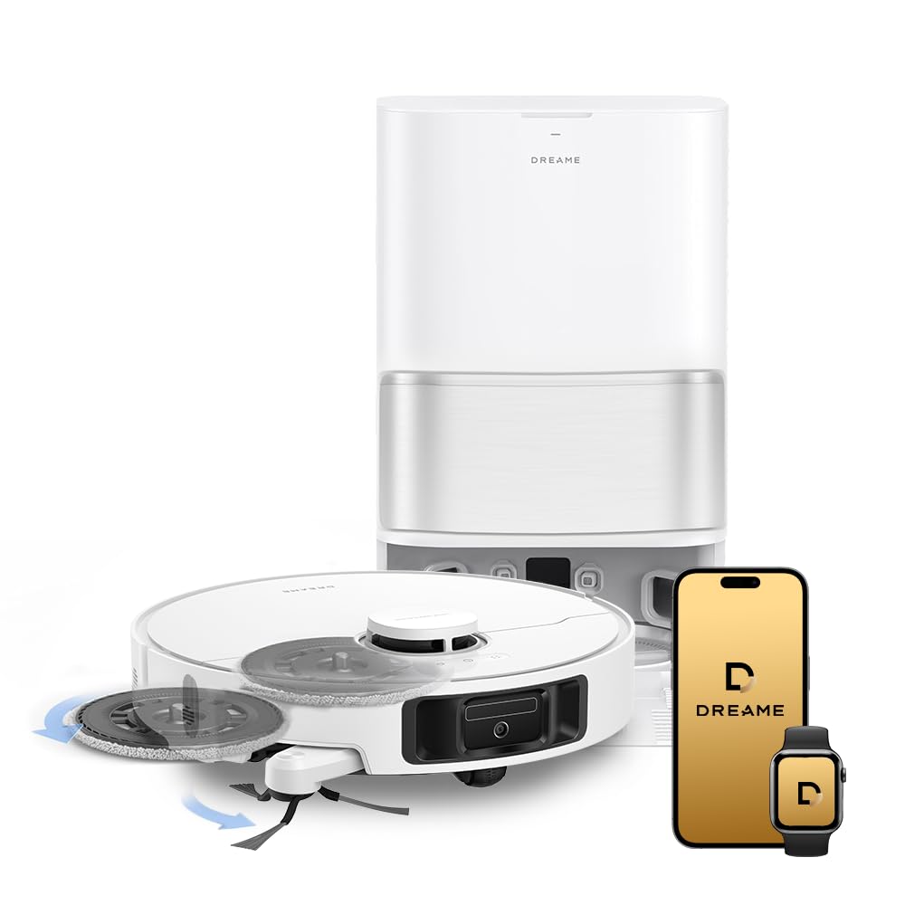 dreame L10s Ultra Gen3 dreame Robot Vacuum and Mop, 25,000PA Power Suction, MopExtend™ RoboSwing Technology, Self -Empty for 100 Days, Auto Mop Washing, Pet Zone Cleaning,App Control, All in one