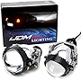 iJDMTOY 3.0-Inch 30W High Power LED Bi-Xenon Headlight Projector Lenses Compatible with Car SUV Truck for Headlamp High/Low Beam Retrofit, Custom Conversion Upgrade