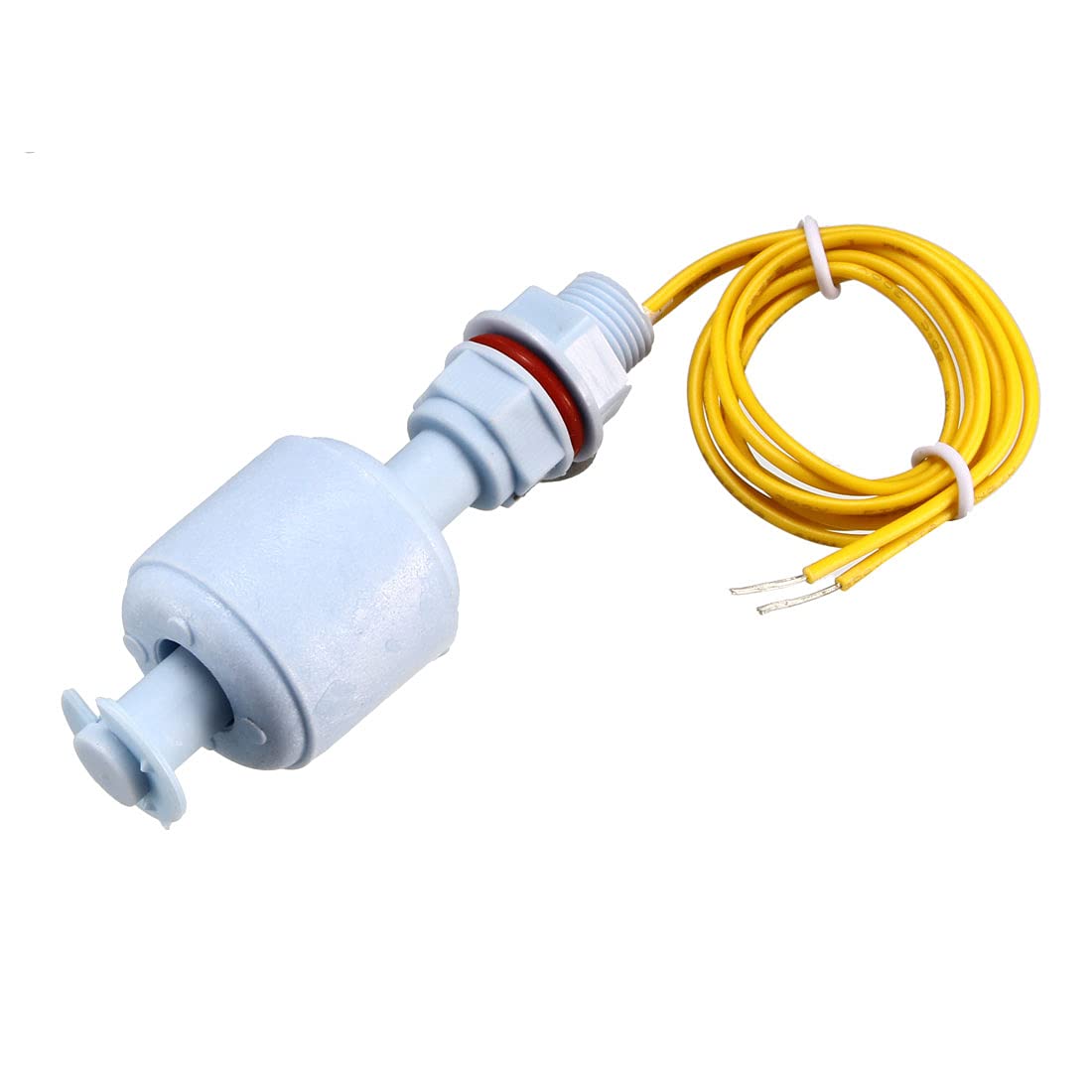 sourcing map PP Galleggiante Interruttore per Acqua Pompa M10 Serbatoio Liquido Acqua Livello Sensore 16- Pollici Cavo 2pz