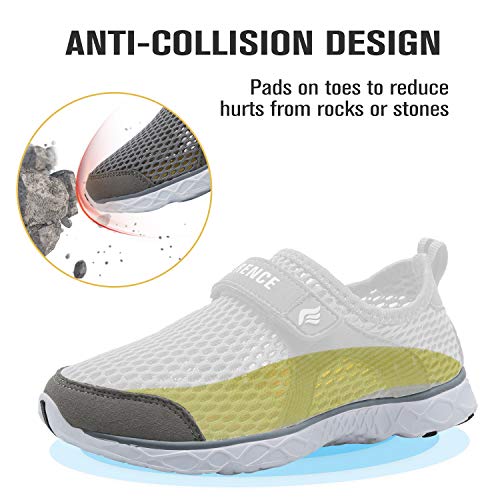 CIOR Boys & Girls Water Shoes Aqua Shoes Swim Shoes Athletic Sneakers Lightweight Sport Shoes(Toddler/Little Kid/Big Kid)3