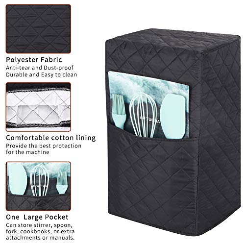 Kitchen Blender Covers, Quilted Polyester Cover Compatible with Ninja 1000 Watt Professional Blender, Protector Cover for Blender Appliance, Gift for Mother 9"x7"x16.5"