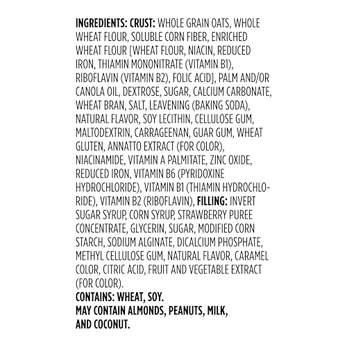 Amazon Grocery, Fruit & Grain Cereal Bars, Strawberry, 10.4 Oz, 8 Ct (Previously Happy Belly, Packaging May Vary) - Image 4