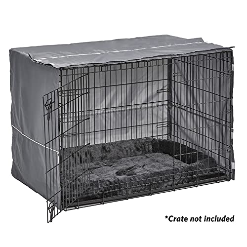 New World Dog Crate Comfort Kit, Matching Dog Crate Cover & Dog Bed to