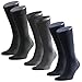 Produktbild FALKE Socken Set, 3 Paar Herren Strümpfe, Family Allround, Einfarbig (Mix (Anthrazit/Navy/Schwarz), 39-42 (5.5-8 UK))