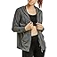 Sofra Women's Thin Cotton Zip Up Hoodie - Lightweight Jacket With Pockets