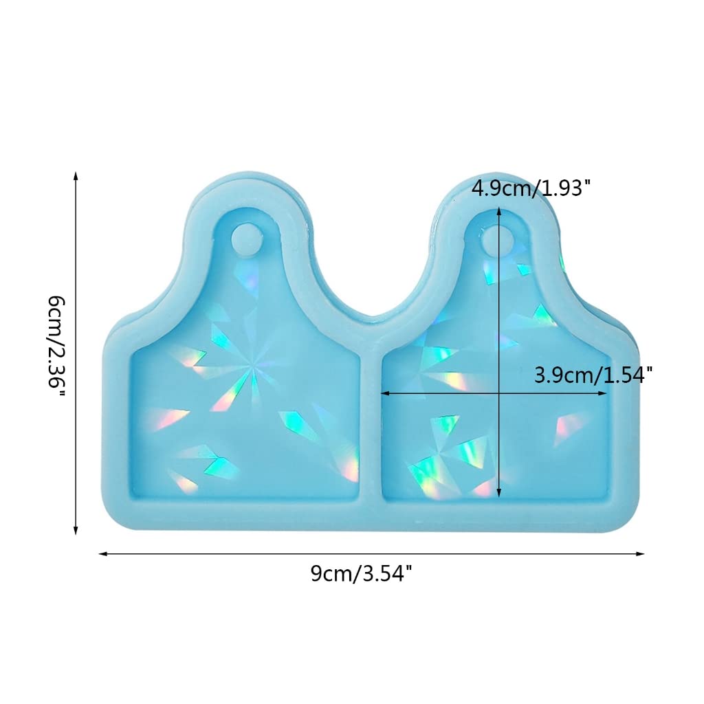 Lot De 13 Moules De Moulage En Silicone à Pendule, Moules En Résine